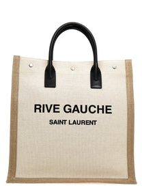 Saint Laurent Rive Gauche North South Shopping Bag White