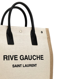 Saint Laurent Rive Gauche North South Shopping Bag White
