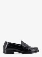 Alohas Women's Rivet Leather Loafers Black
