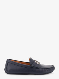 Dior Men's Roadie Leather Loafers Blue