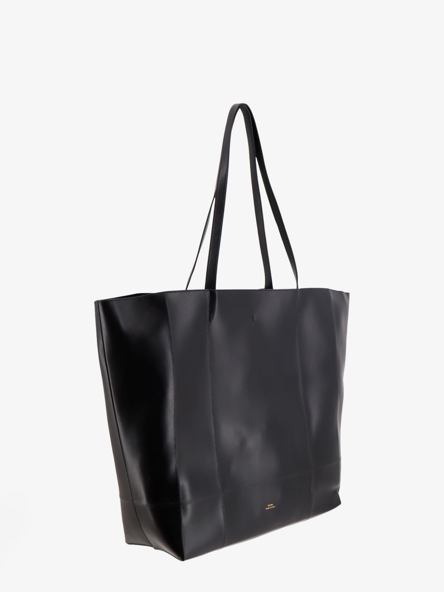 Toteme Women's Roam Leather Shoulder Bag Black