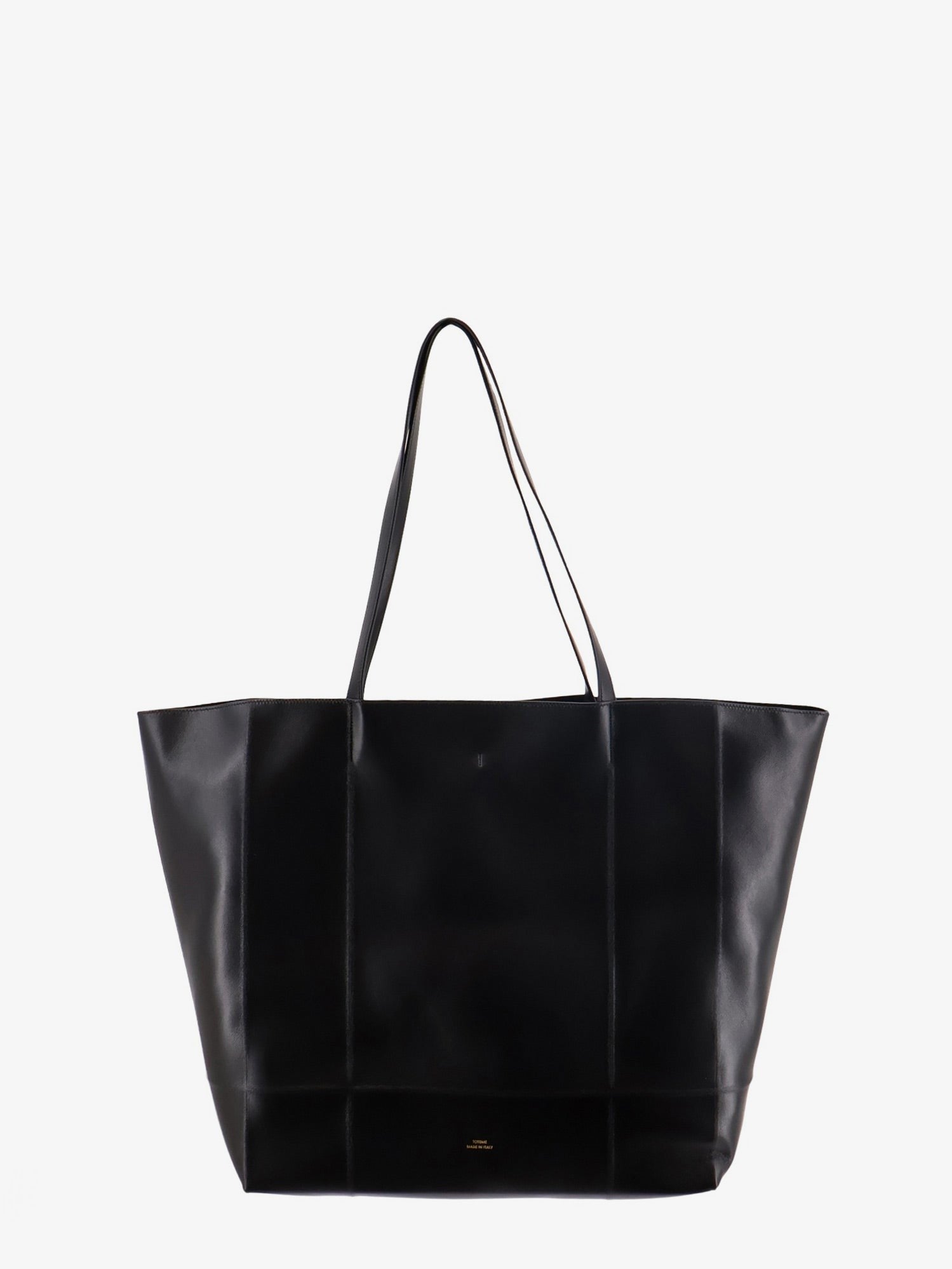 Toteme Women's Roam Leather Shoulder Bag Black