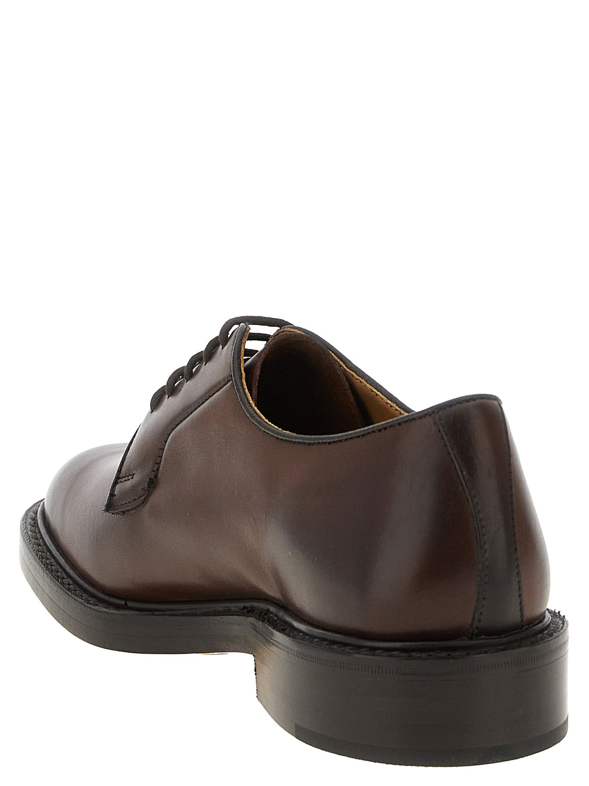 Tricker's Robert Derby Shoes Brown, view 3