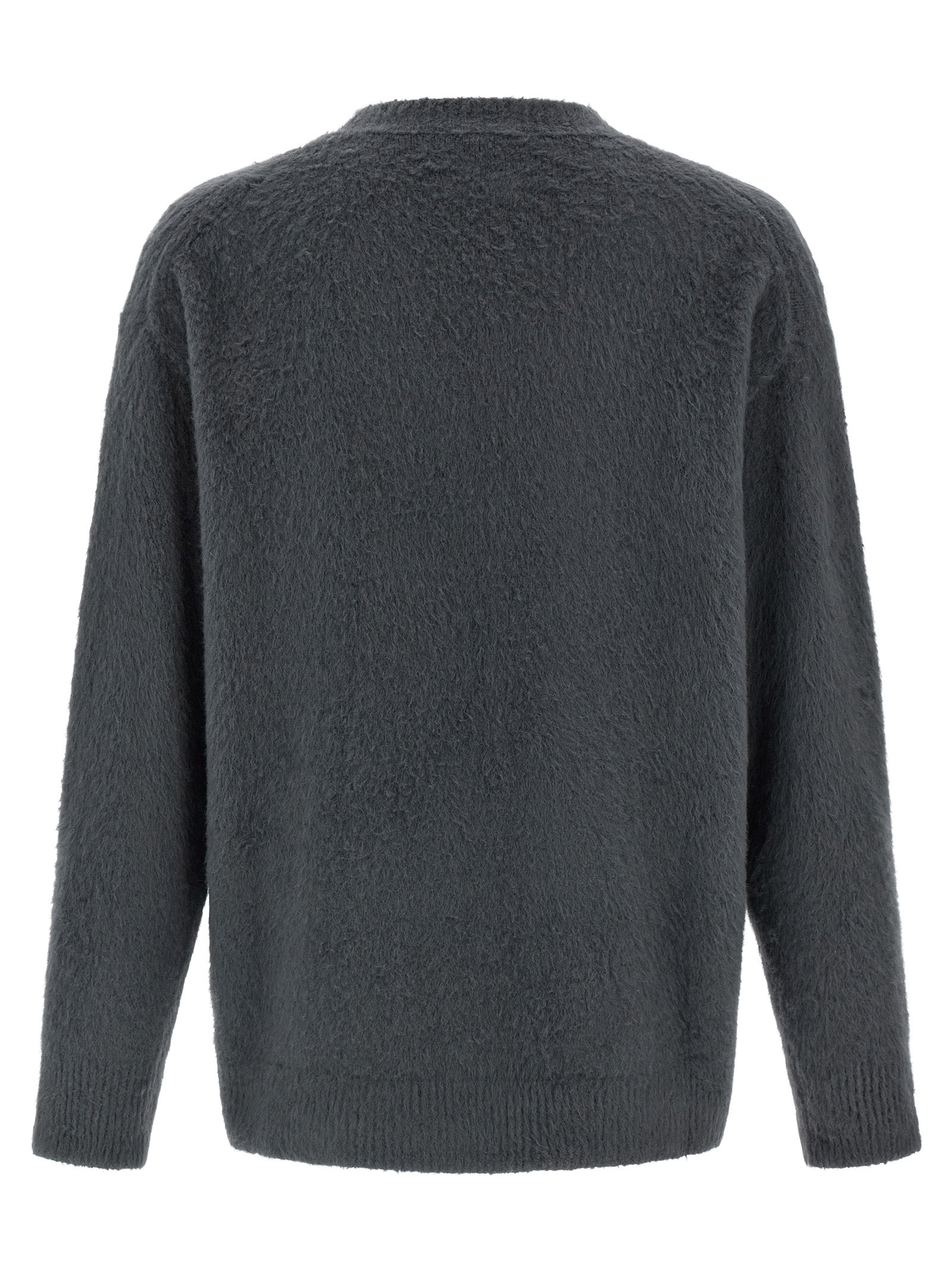 ROBERTO COLLINA - ROBERTO COLLINA - Shearling cotton sweater - Men’s Knitwear