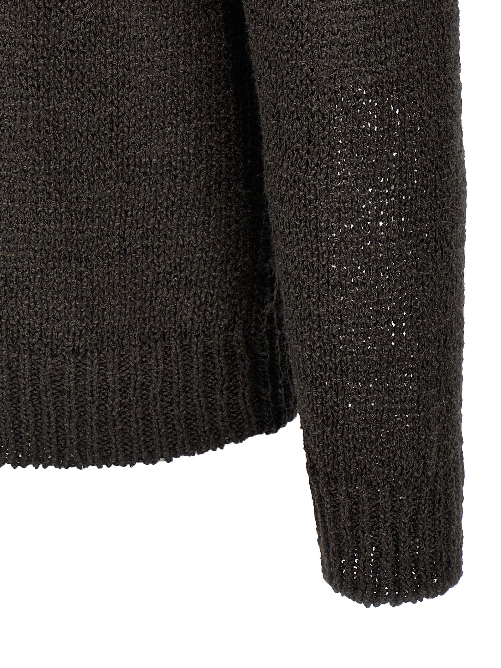 ROBERTO COLLINA - ROBERTO COLLINA - Mesh sweater - Men’s Knitwear
