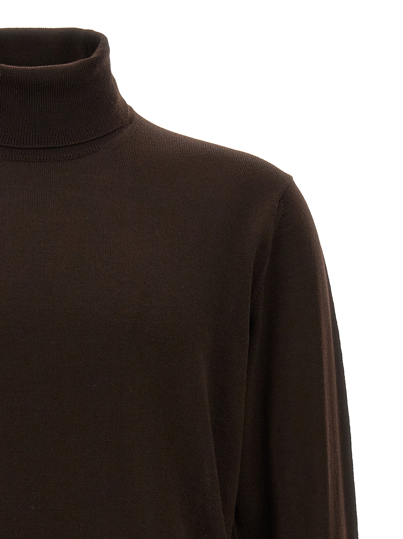ROBERTO COLLINA - ROBERTO COLLINA - Wool turtleneck sweater - Men’s Knitwear
