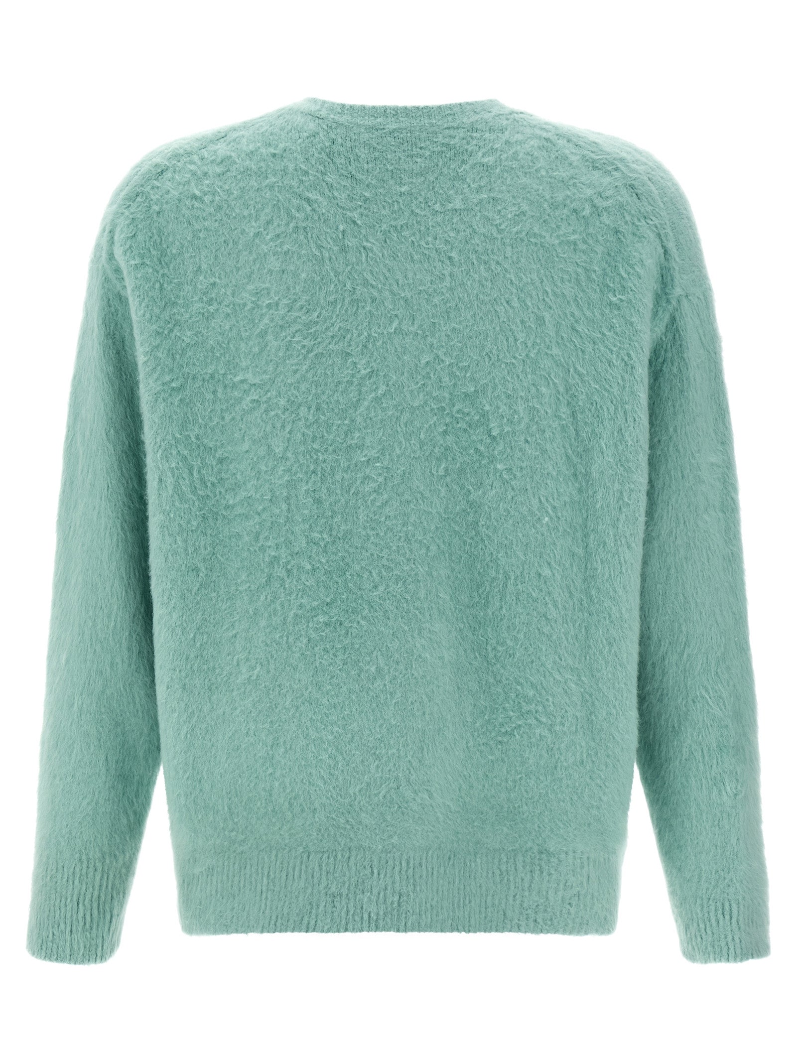 ROBERTO COLLINA - ROBERTO COLLINA - Shearling cotton sweater - Men’s Knitwear