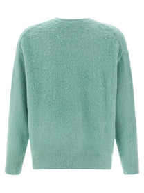 ROBERTO COLLINA - ROBERTO COLLINA - Shearling cotton sweater - Men’s Knitwear