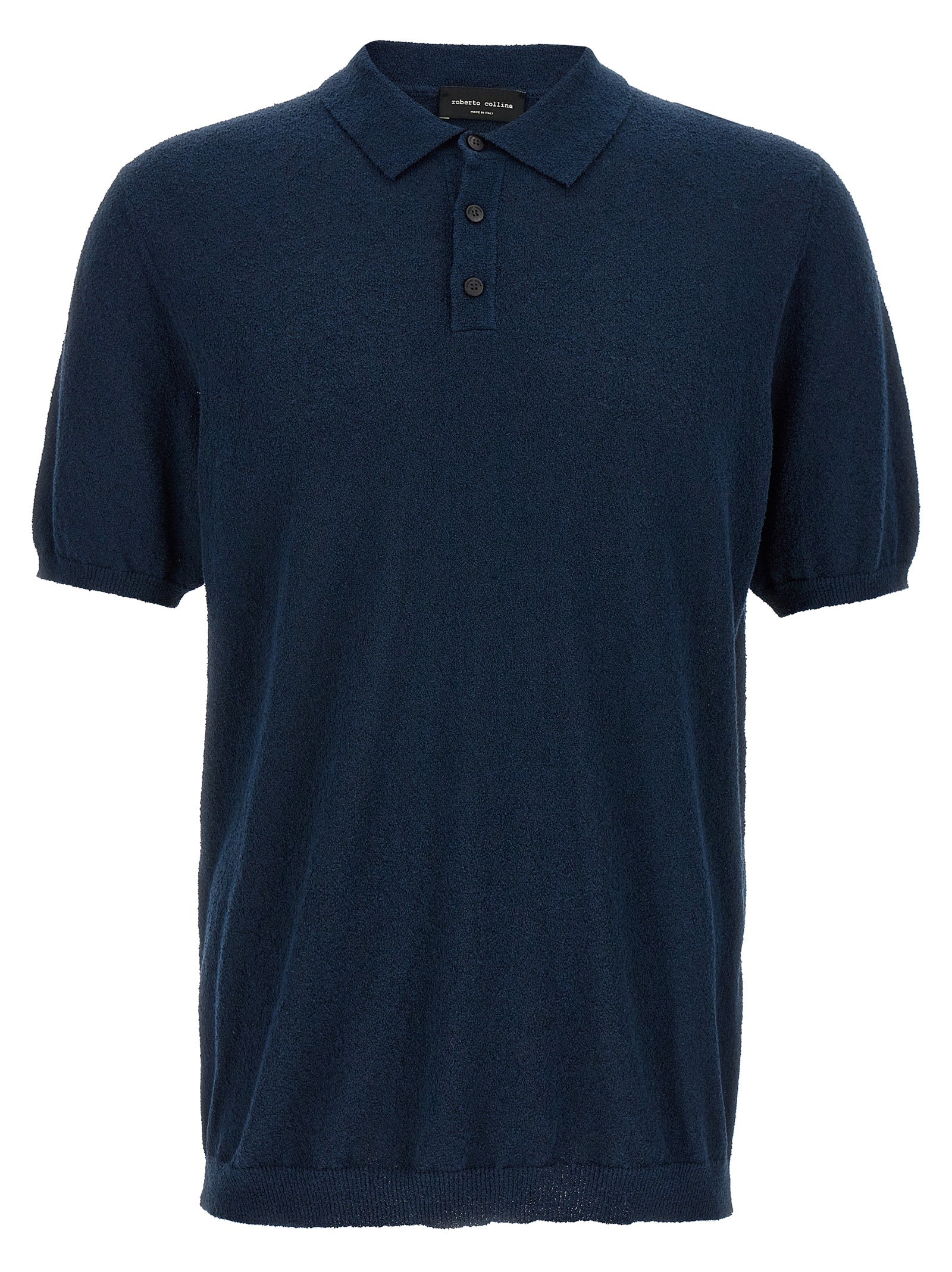 ROBERTO COLLINA - ROBERTO COLLINA - Spongy cotton polo shirt - Men’s Tops