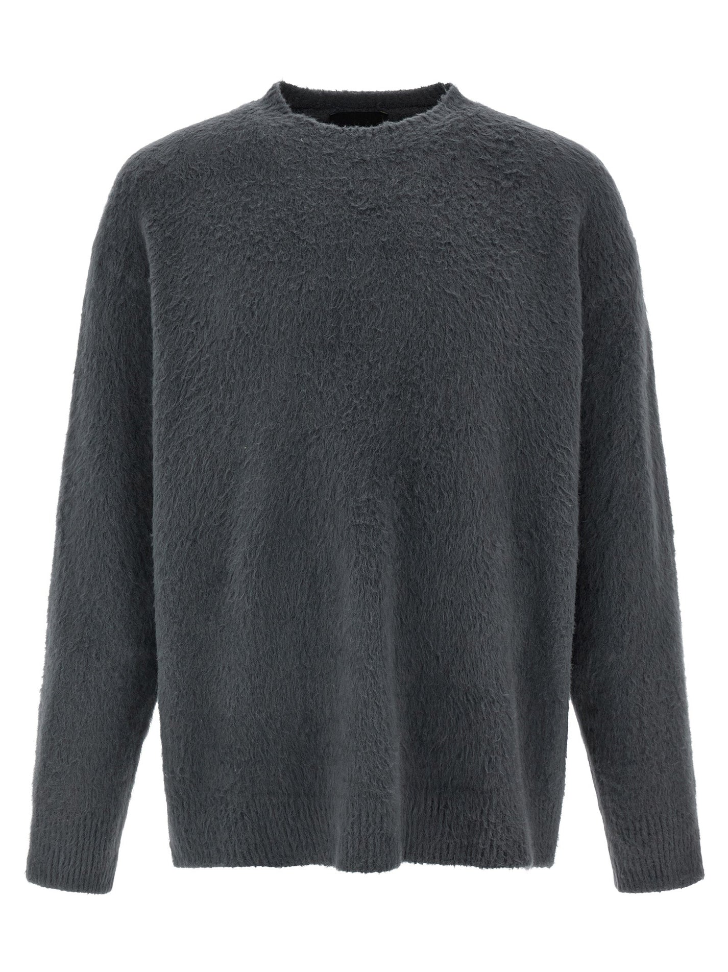 ROBERTO COLLINA - ROBERTO COLLINA - Shearling cotton sweater - Men’s Knitwear