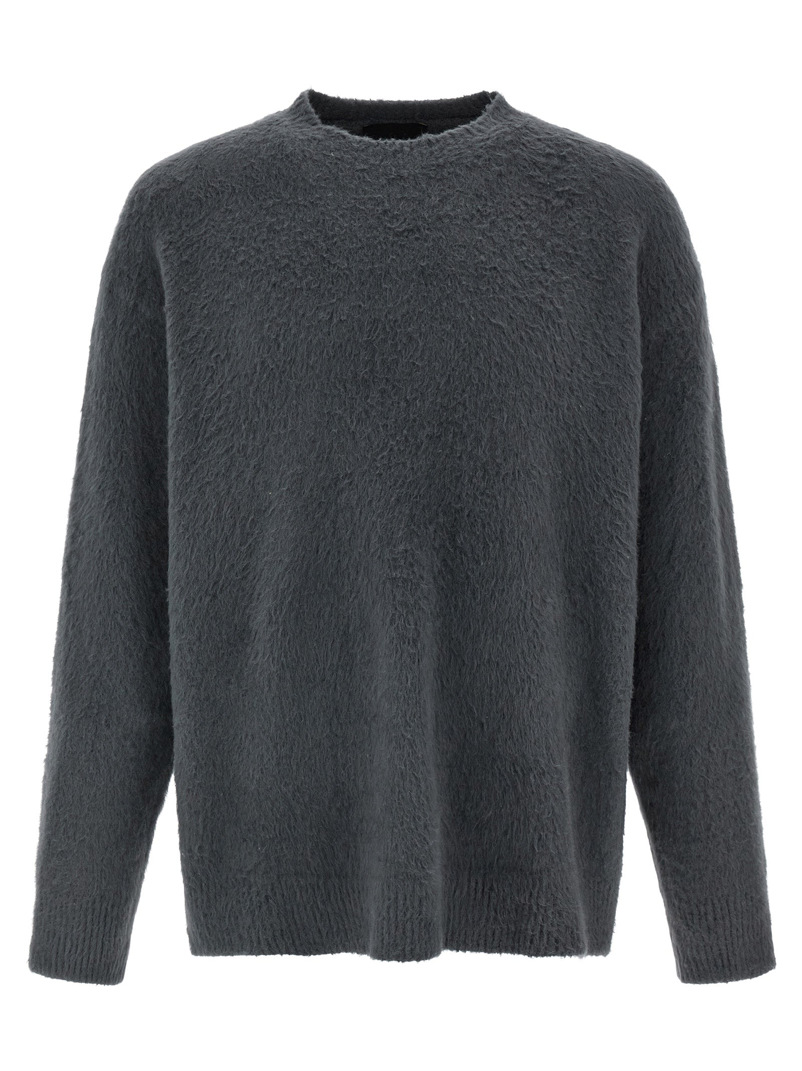 ROBERTO COLLINA - ROBERTO COLLINA - Shearling cotton sweater - Men’s Knitwear