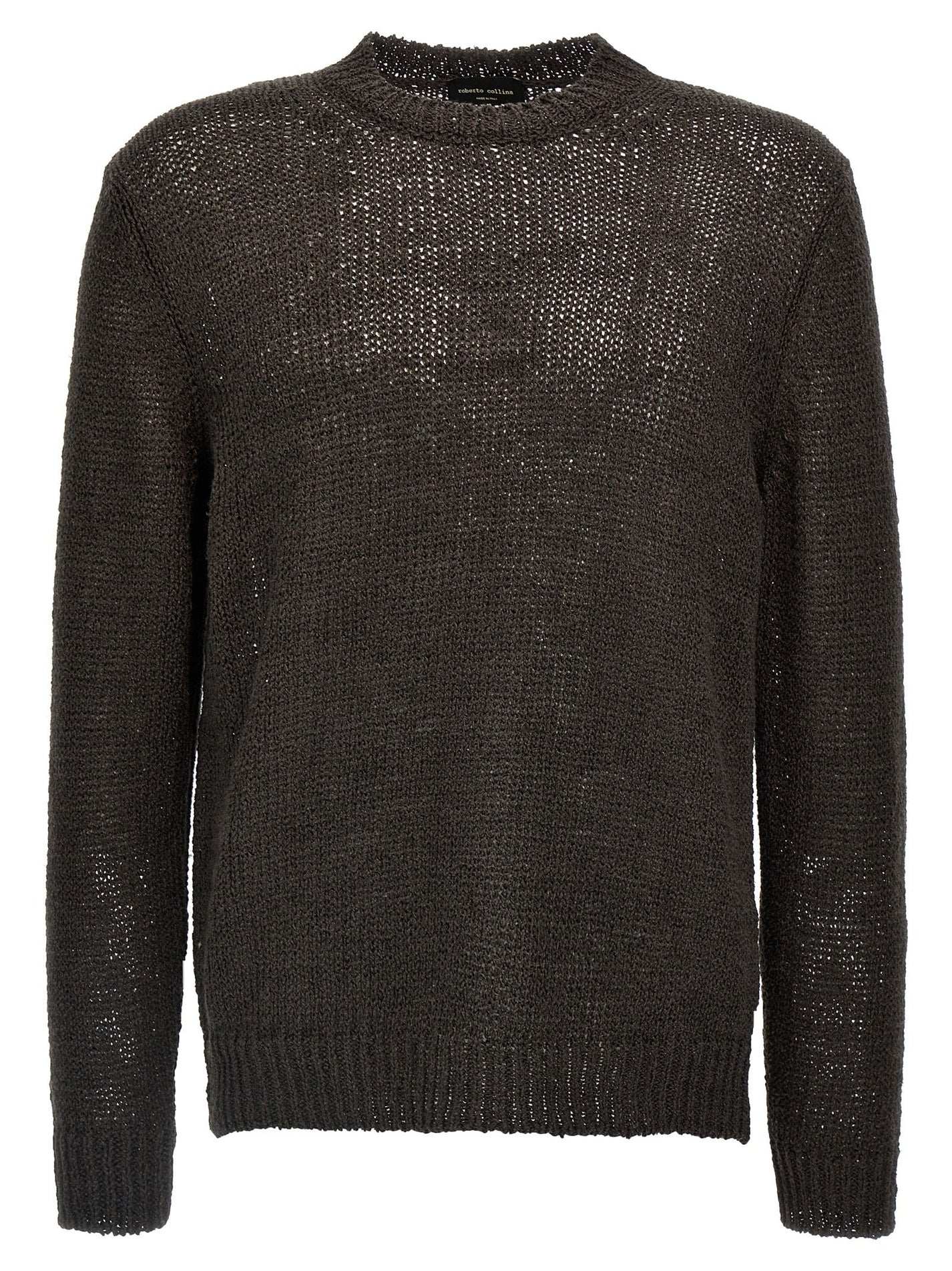 ROBERTO COLLINA - ROBERTO COLLINA - Mesh sweater - Men’s Knitwear