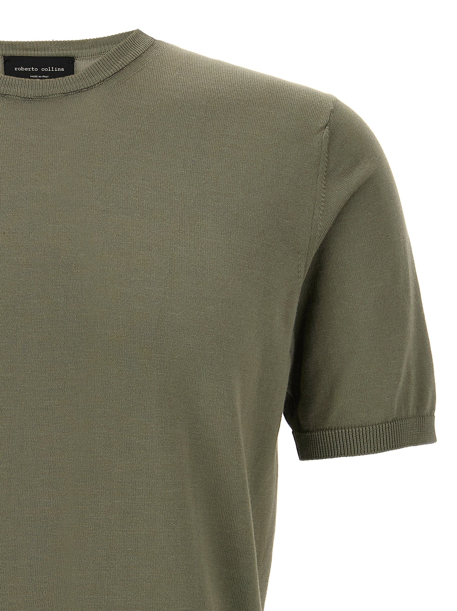 ROBERTO COLLINA - ROBERTO COLLINA - Knitted T-shirt - Men’s Tops