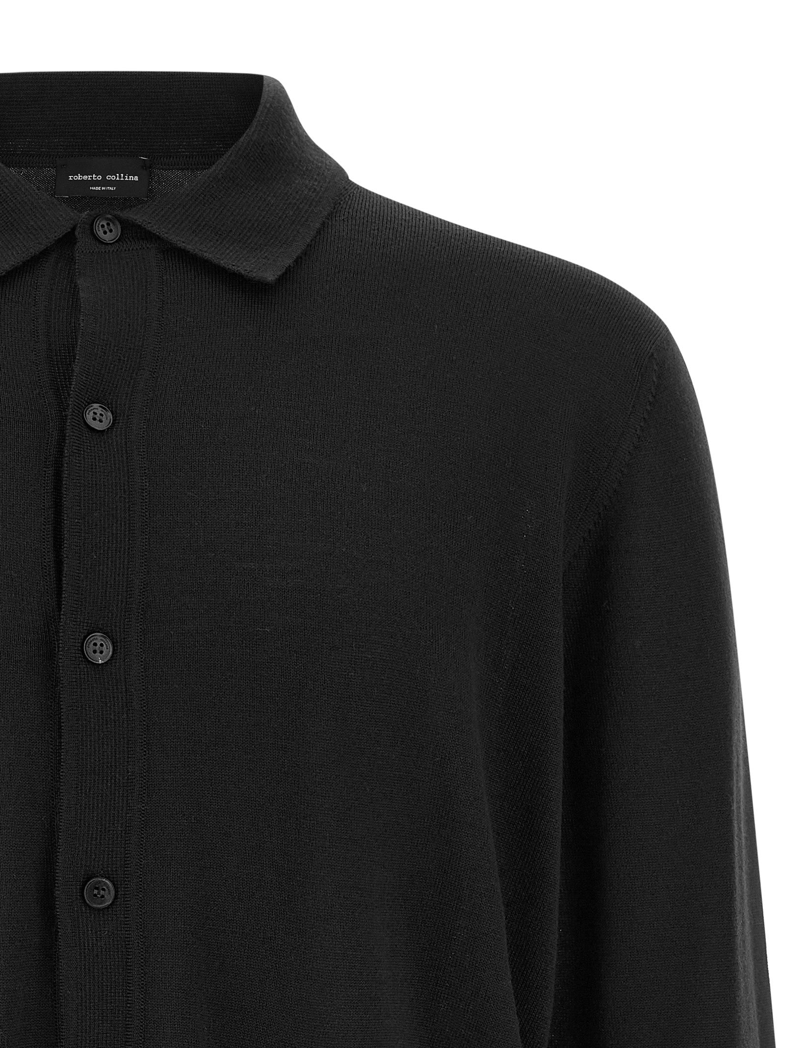 ROBERTO COLLINA - ROBERTO COLLINA - Merino wool cardigan - Men’s Knitwear