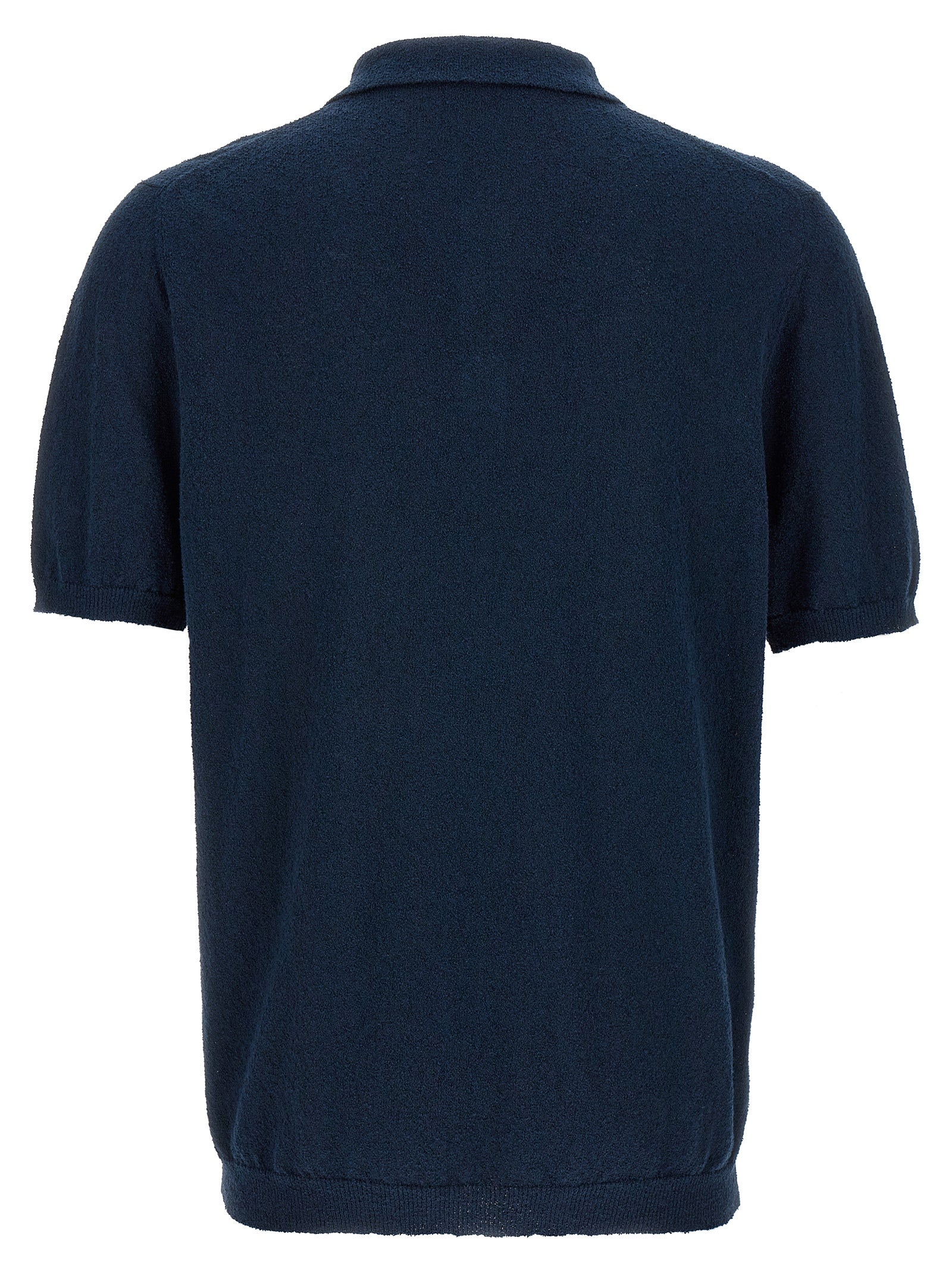 ROBERTO COLLINA - ROBERTO COLLINA - Spongy cotton polo shirt - Men’s Tops