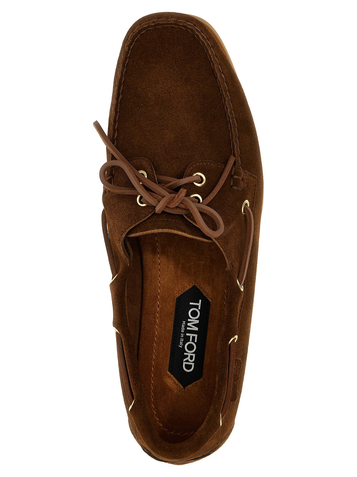 Tom Ford Robin Boat Shoe Brown