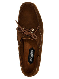 Tom Ford Robin Boat Shoe Brown