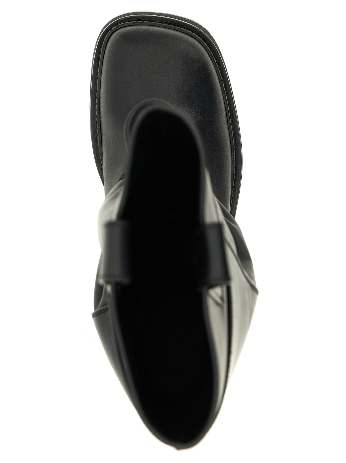 The Attico Robin Passeggiata Combat Boots Black, view 4