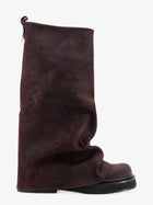 The Attico Women's Robin Suede Boots Purple