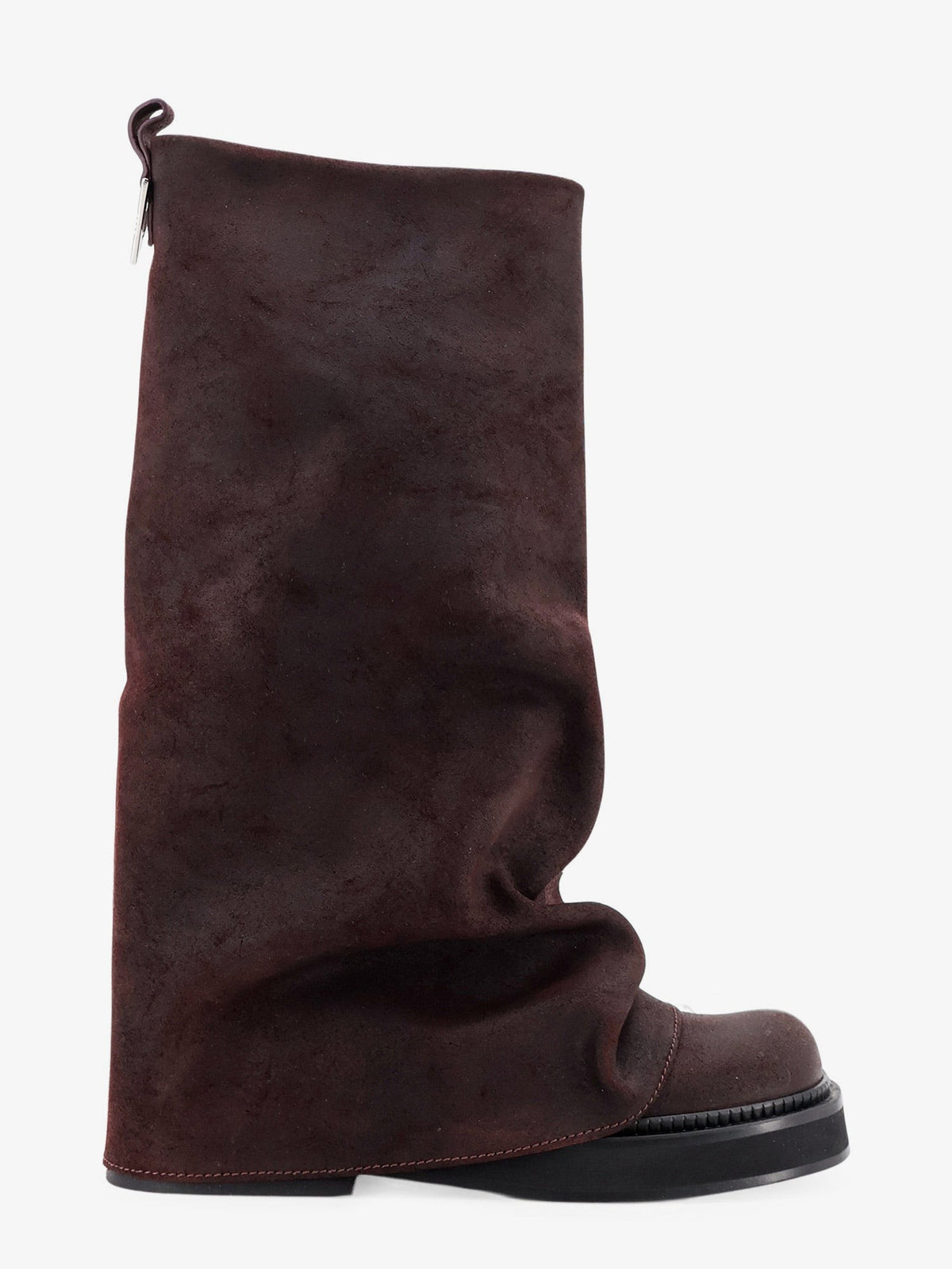 The Attico Women's Robin Suede Boots Purple