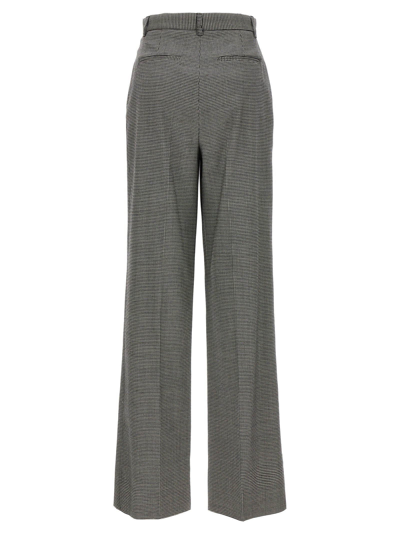 ROCHAS - ROCHAS - Houndstooth pants - Women’s Pants