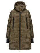 Moncler Grenoble Rochelairs Long Parka Green