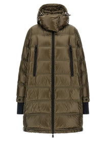 Moncler Grenoble Rochelairs Long Parka Green