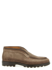 Santoni Rock Ankle Boots Brown