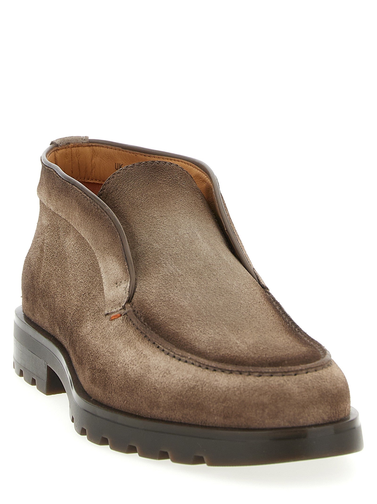 Santoni Rock Ankle Boots Brown