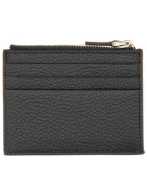 Valentino Men's Rockstud Card Holder Black Valentino