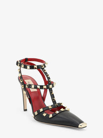 Valentino Women's Rockstud Leather Pumps Black