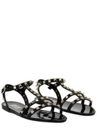 Valentino Women's Rockstud Sandal Black, view 2