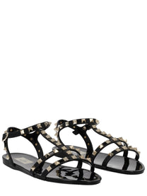 Valentino Women's Rockstud Sandal Black