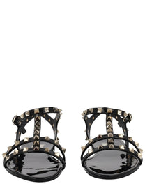 Valentino Women's Rockstud Sandal Black