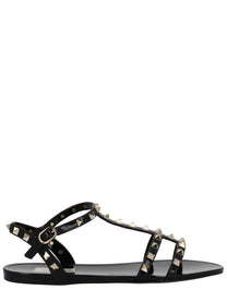 Valentino Women's Rockstud Sandal Black