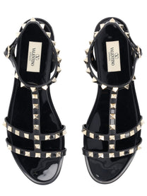 Valentino Women's Rockstud Sandal Black