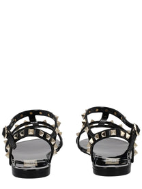 Valentino Women's Rockstud Sandal Black