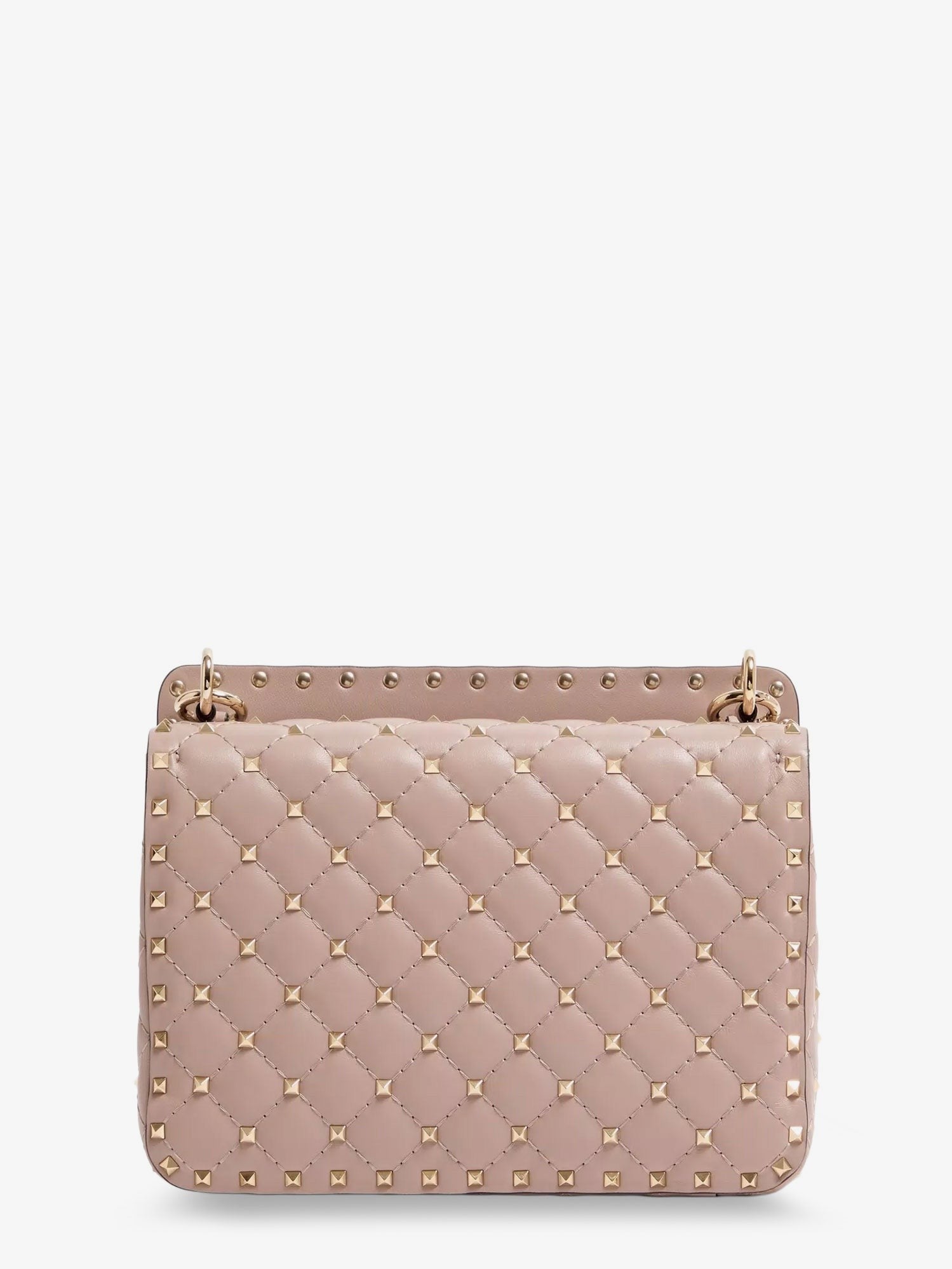 Valentino Women's Rockstud Spike Leather Crossbody Bag Pink