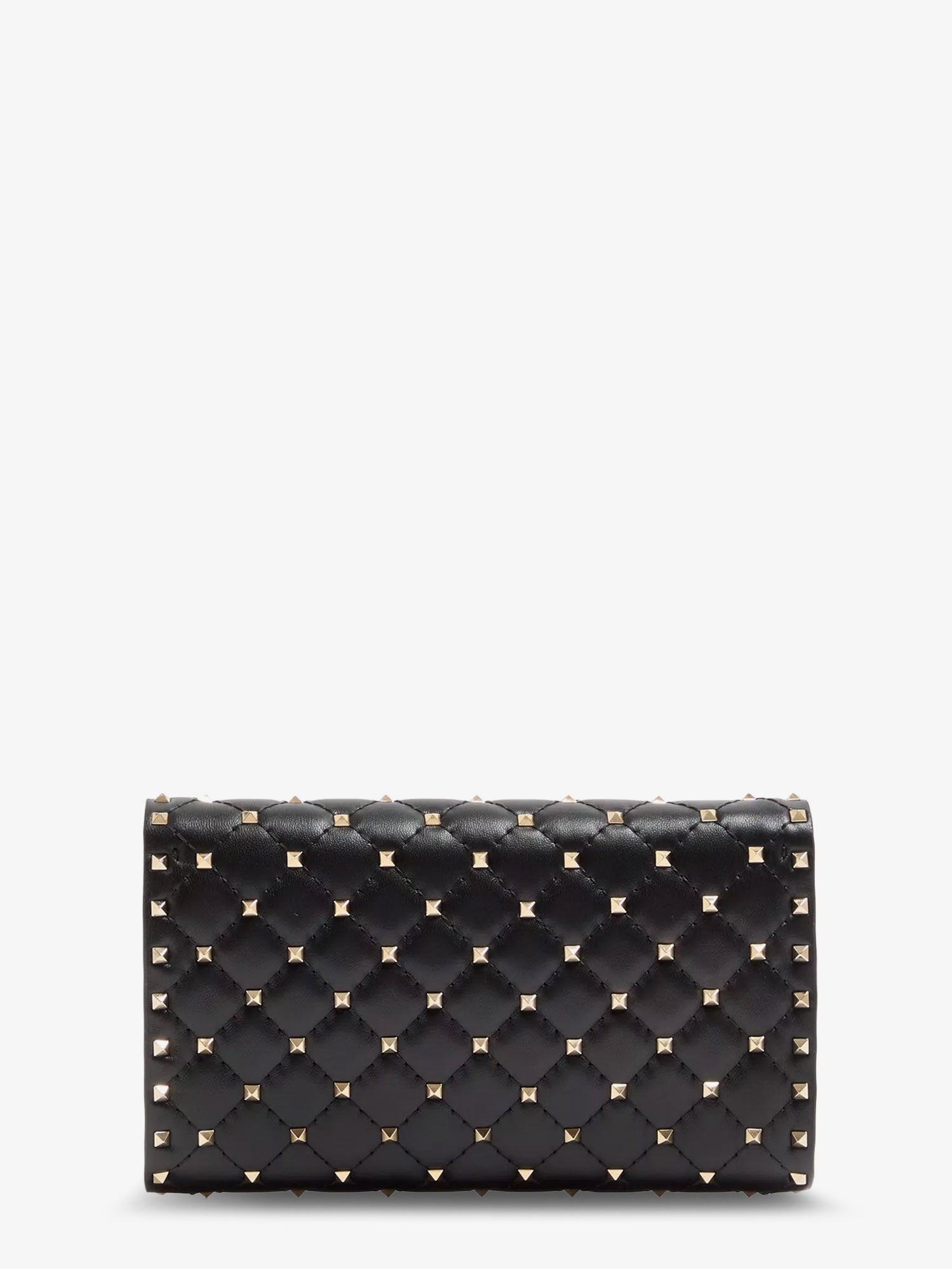 Valentino Women's Rockstud Spike Leather Crossbody Bag Black
