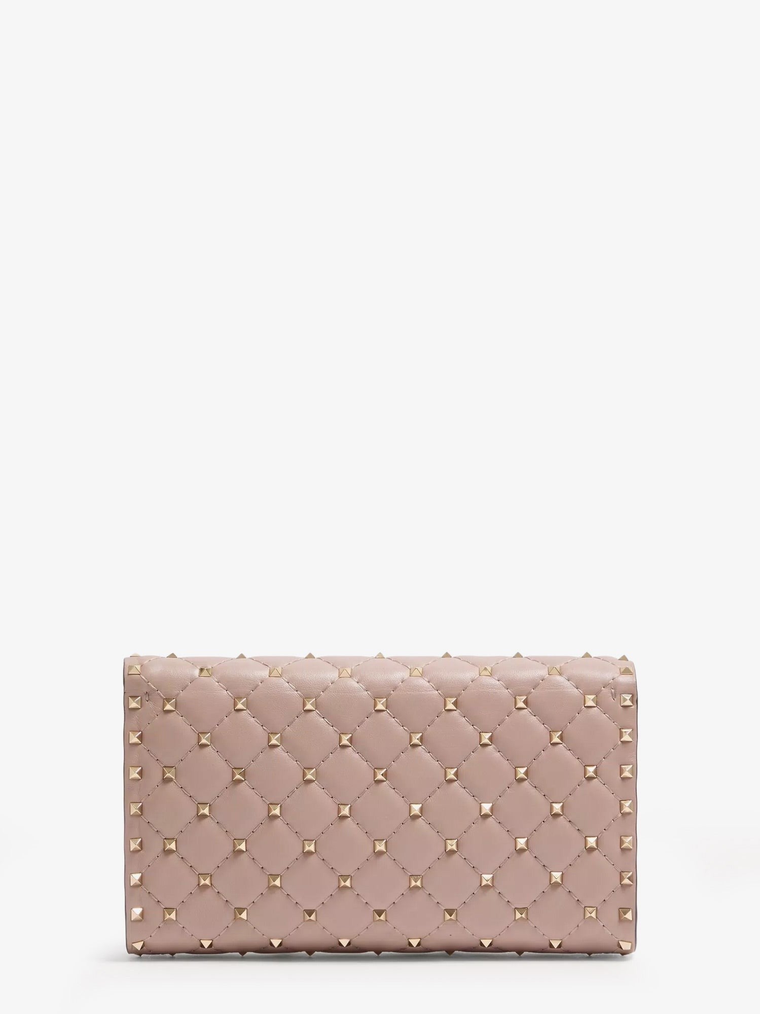 Valentino Women's Rockstud Spike Leather Crossbody Pink