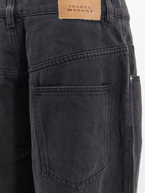 ISABEL MARANT Women's Rodayna Black Denim Jeans Black