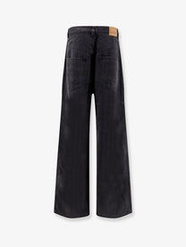 ISABEL MARANT Women's Rodayna Black Denim Jeans Black