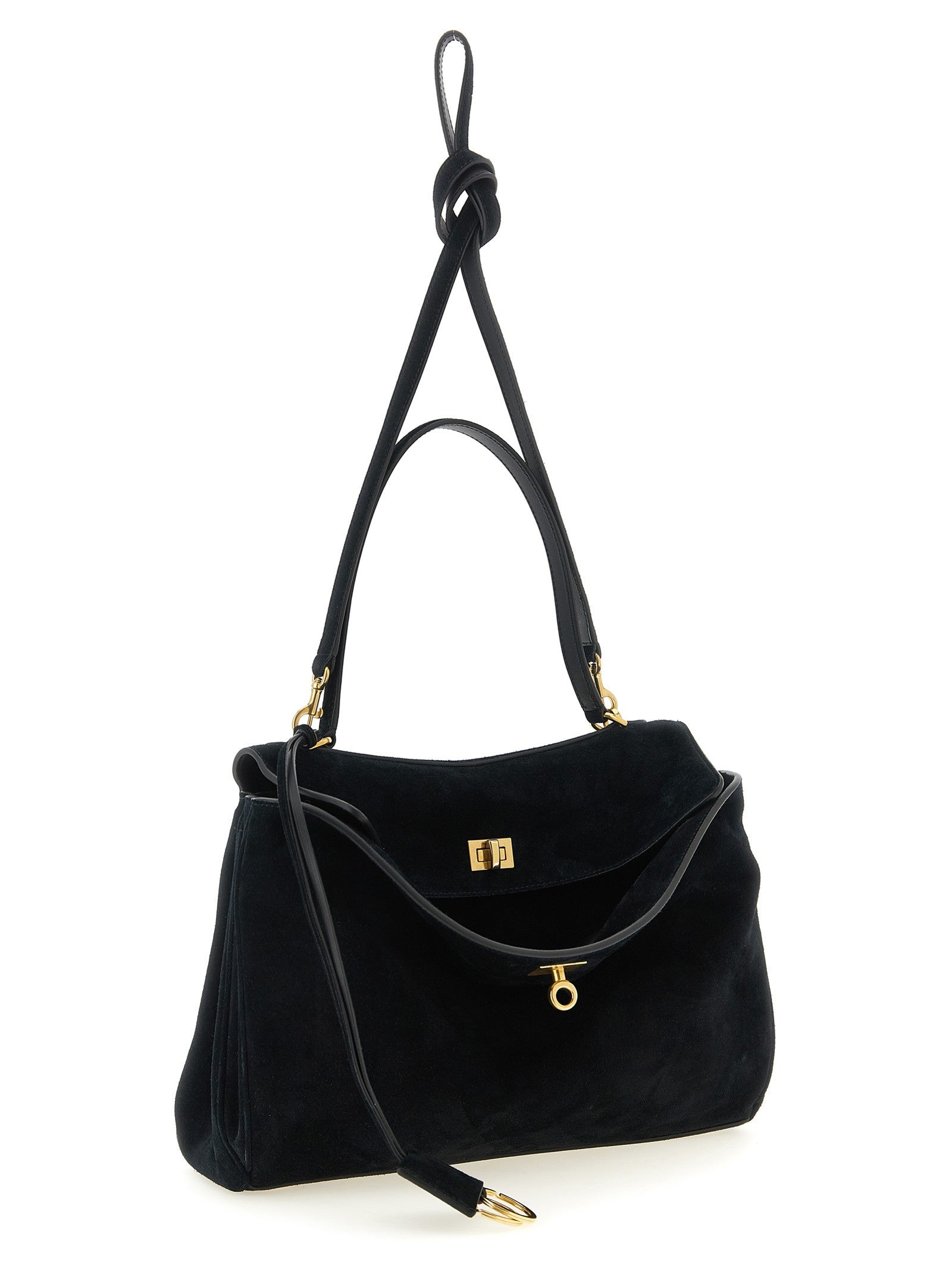 Balenciaga Rodeo Medium Handbag Black