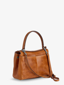 Balenciaga Women's Rodeo Mini Leather Handbag Beige