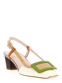 ROGER VIVIER - ROGER VIVIER - ’Belle Viver’ slingback - Women’s Shoes