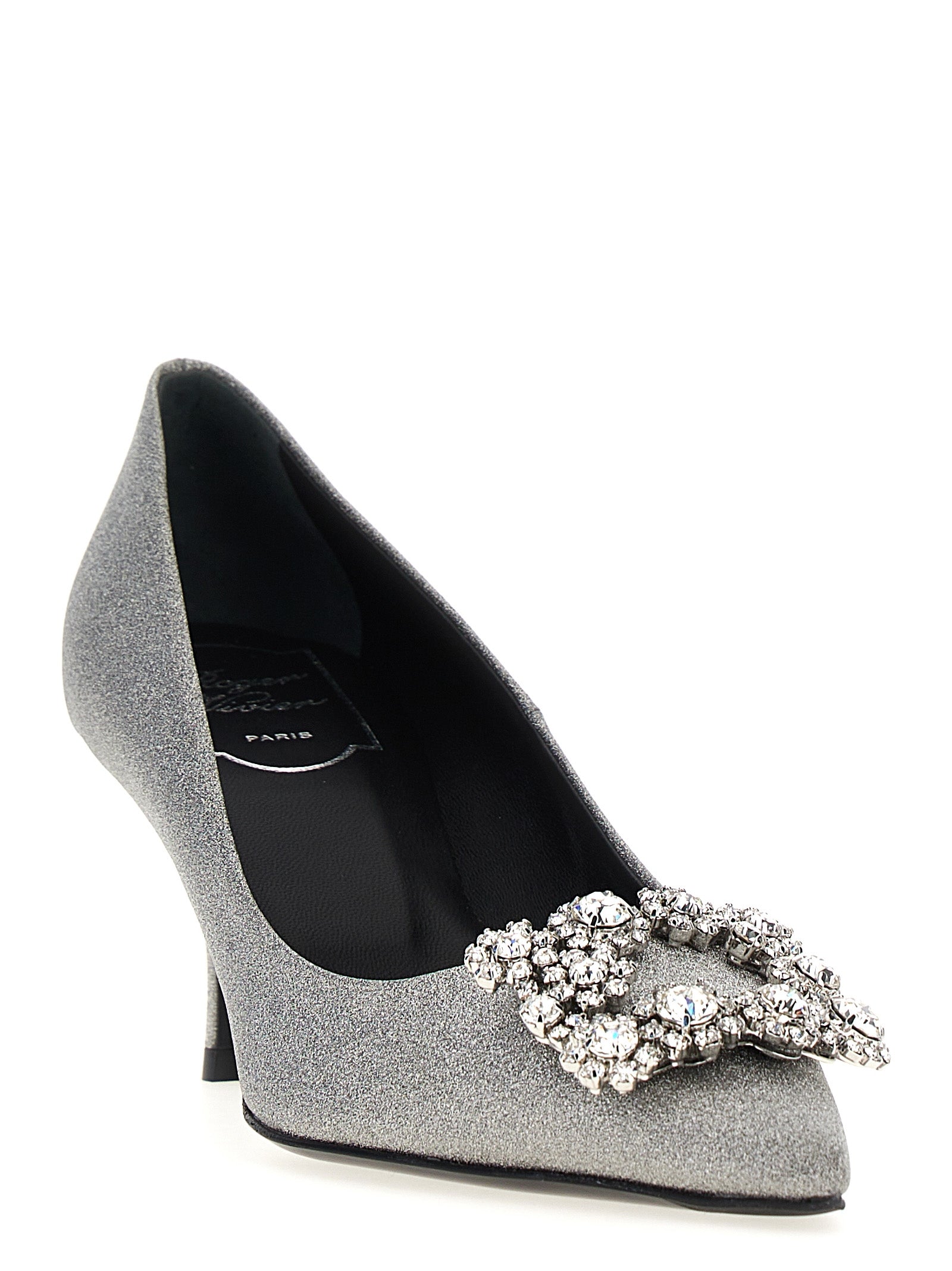 ROGER VIVIER - ROGER VIVIER - ’Flower Strass’ pumps - Women’s Shoes