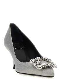 ROGER VIVIER - ROGER VIVIER - ’Flower Strass’ pumps - Women’s Shoes