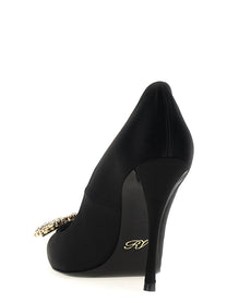 ROGER VIVIER - ROGER VIVIER - ’Flower Strass’ pumps - Women’s Shoes