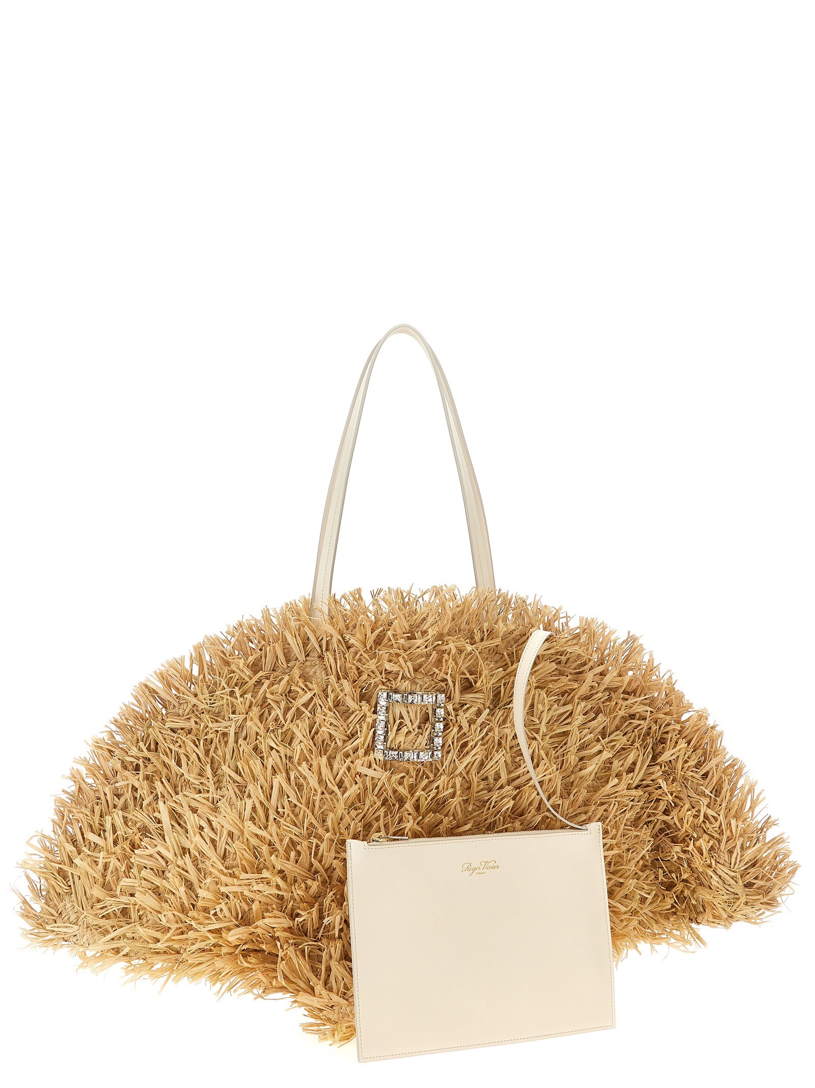 ROGER VIVIER - ROGER VIVIER - ’Tres Vivier Panier Large’ shopping bag - Women’s Bags