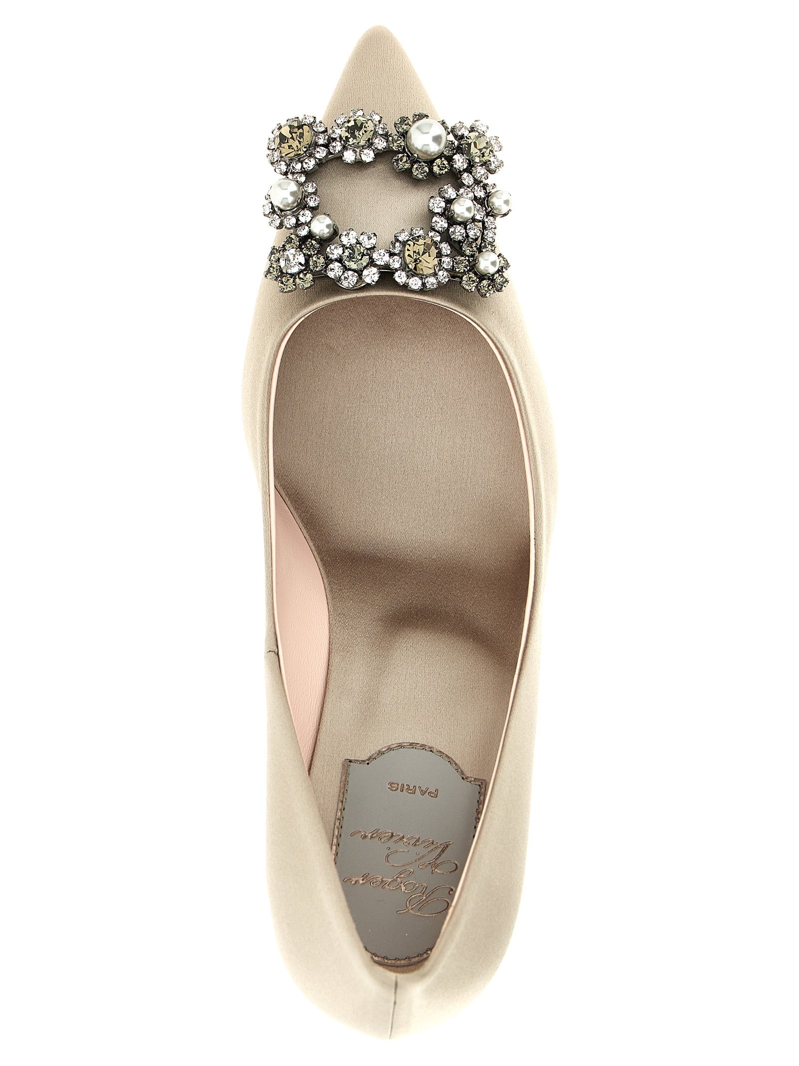 ROGER VIVIER - ROGER VIVIER - ’Flower Strass’ pumps - Women’s Shoes